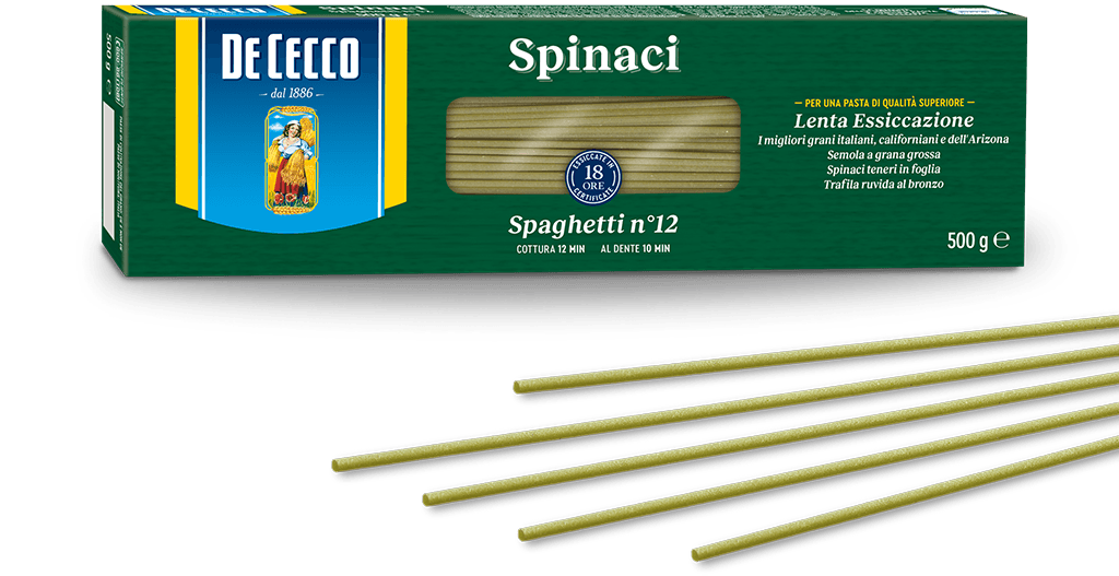 Spaghetti con spinaci (Спагетти со шпинатом) n°12 Spaghetti con spinaci (Спагетти со шпинатом) n°12