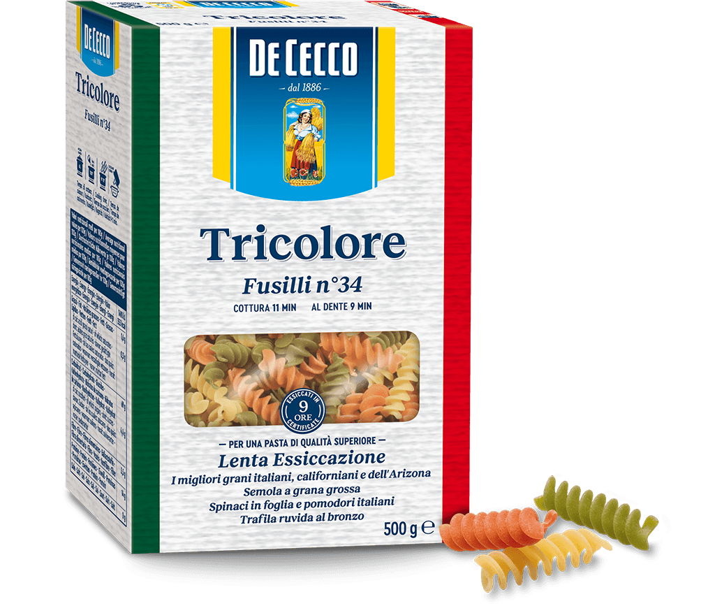 Fusilli Tricolore (Фузилли Трехцветные) n°34 Fusilli Tricolore (Фузилли Трехцветные) n°34