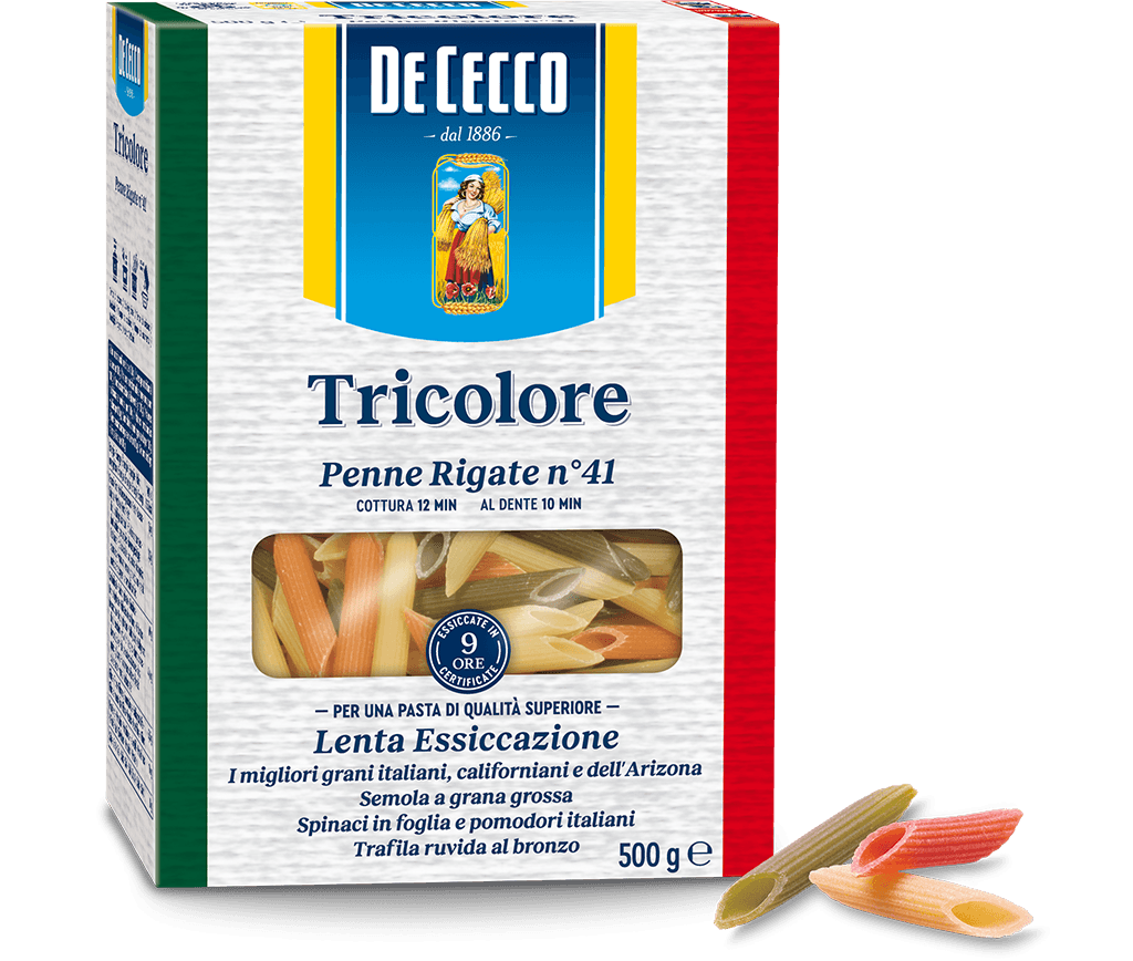 Penne Rigate Tricolore (Пенне Трехцветные) n°41 Penne Rigate Tricolore (Пенне Трехцветные) n°41